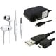 INSTEN White Headset/ Cable/ Travel Charger for Palm Treo Pro 850