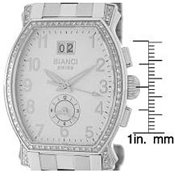 Roberto Bianci Men's Blue Dial Diamond Watch