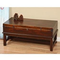 [1] Tropical Hardwood Indigo Coffee Table (Indonesia)