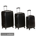 Rockland Elite Designer 3-piece Hardside Spinner Luggage Set