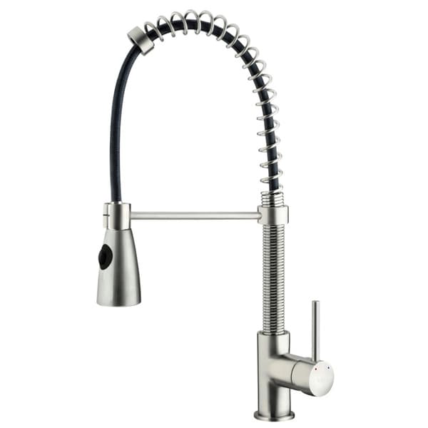 VIGO Retractable Spout Stainless Steel Pull-Out Spray ...