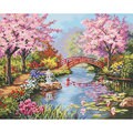 Dimensions Japanese Garden Paint by Number Kit 