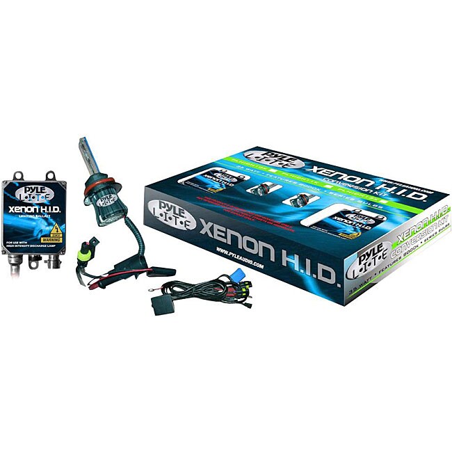 Pyle 8000K Xenon Single Beam HID Headlamp Conversion Kit H Series
