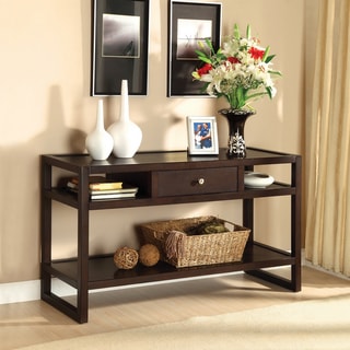 Hilda Blaine Espresso Sofa Table