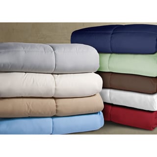 Buy  Double-stitched Microfiber Hypoallergenic Down Alternative Comforter