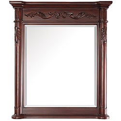 Hot Deal Avanity Provence 36-inch Mirror in Antique Cherry Finish