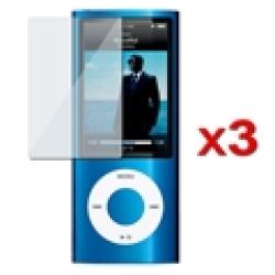 INSTEN Clear Screen Protectors for Apple iPod Gen5 Nano (Pack of 3)
