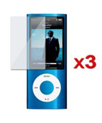 INSTEN Clear Screen Protectors for Apple iPod Gen5 Nano (Pack of 3)