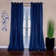 Capri Denim Grommet-top 96-inch Curtain Panel Pair