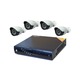 Aposonic A-BR1B4-C250 4-ch 720p Audio/Video Input DVR with 4x 720p Cameras and 500GB HD