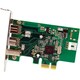 StarTech.com 3 Port 2b 1a Low Profile 1394 PCI Express FireWire Card 