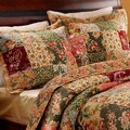 Greenland Home Fashions Antique Chic Quilted Shams (Set of 2)
