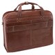 Siamod 'Carugetto' Leather Detachable Wheeled Laptop Case