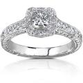 14k White Gold 3/4ct TDW Diamond Engagement Ring (H-I, I1-I2)