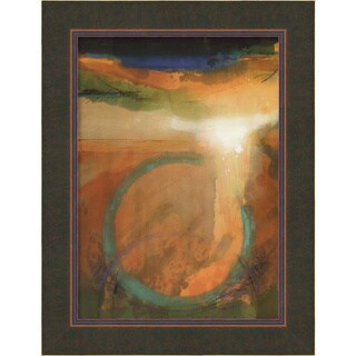 John McCormick 'Dancing on the Rim' Framed Canvas Art
