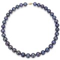 DaVonna 14k Yellow Gold Peacock FW Pearl Necklace (7-7.5 mm) (18-36 inches)