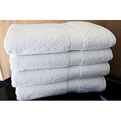 See Reviews Authentic Hotel and Spa Turkish Cotton Bath Towel (Set of 4)