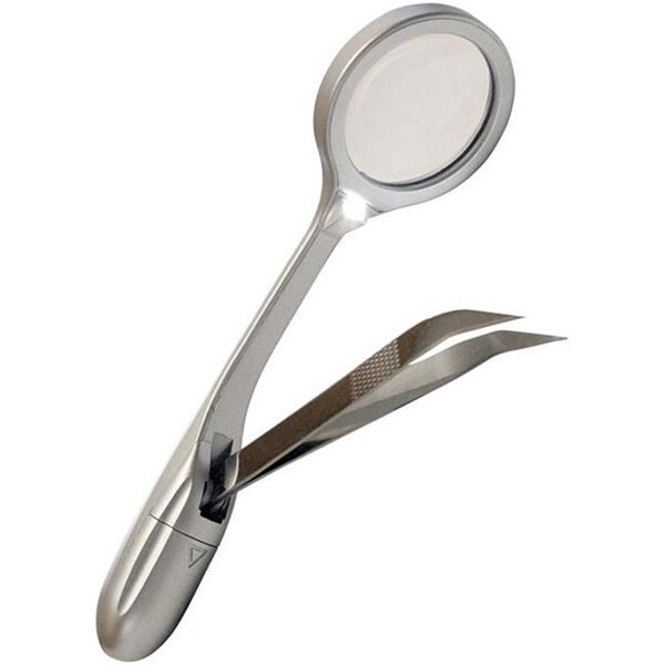 Mighty Bright Silver Lighted Tweezer/ Magnifier