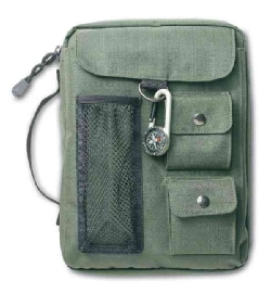 Compass Olive Green Medium Book &amp; Bible Cover (General merchandise)