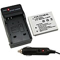 INSTEN Canon NB-6L Compact Battery Charger and Compatible Li-ion Battery Set