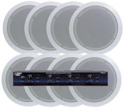 Pyle 4-room In-ceiling Speaker System