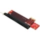StarTech.com PCI Express X1 to X16 Low Profile Slot Extension Adapter