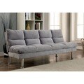 Willow Beige Microfiber Sofa/ Futon