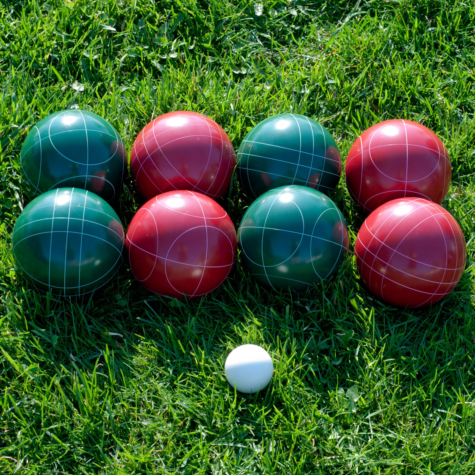 Regulation size Bocce Ball Set Overstock Shopping Great Deals On 