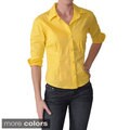 Journee Collection Women's 3/4-sleeve Blouse