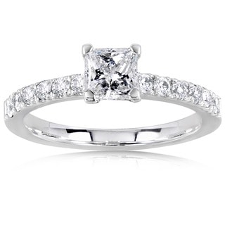 Annello 14k Gold 3/4ct TDW Diamond Engagement Ring (H-I, I1-I2)
