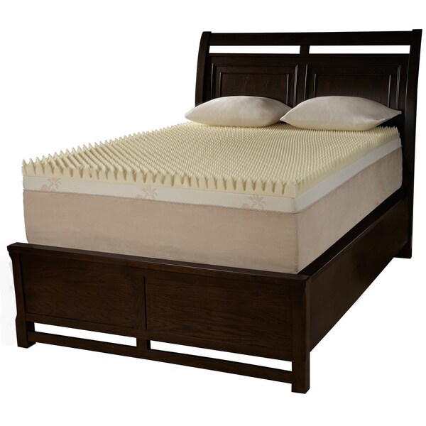 Slumber Solutions Highloft Eco 2inch Memory Foam Mattress Topper