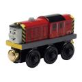 Info blog on personalized toddler 'Talking Salty' Wooden Train Engine Toy