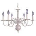 Pearl Mist 6-light Chandelier