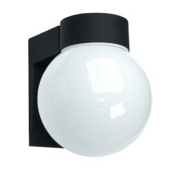Black Diecast Aluminum 1-light Outdoor Lantern