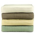 Outdoor 60" Bench Cushion with Sunbrella Fabric - Textured Neutral