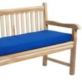 Outdoor 60" Bench Cushion with Sunbrella Fabric - Solid Bright