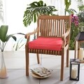 Outdoor 20" Chair Cushion with Sunbrella Fabric - Textured Bright
