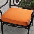 Outdoor 19" Chair Cushion with Sunbrella Fabric - Textured Bright