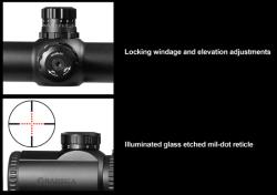 Barska 3.5-10x40 IR SWAT Tactical Rifle Scope