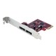 StarTech.com 2 Port SATA 6 Gbps PCI Express eSATA Controller Card