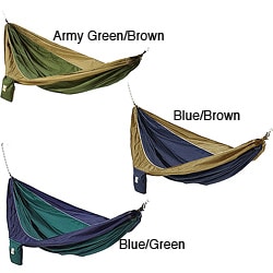(^ ^)// Parachute Silk Waterproof Two-person Hammock with Stuff Sack