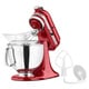 KitchenAid KSM150PSER Empire Red 5-quart Artisan Tilt-Head Stand Mixer 