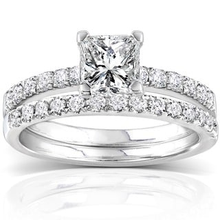 Diamond wedding rings sets princess cuts