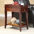 TRIBECCA HOME Tulsa Tray Top 1-drawer Accent Table Nightstand