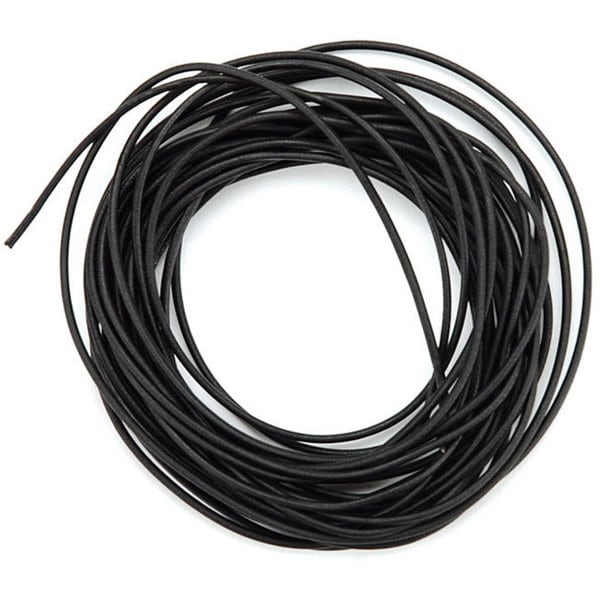 Beadalon Black 1.5 millimeter Greek Leather Jewelry Cord (16.4)