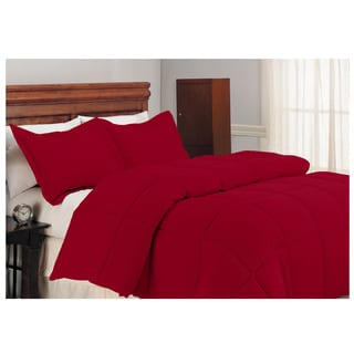Microfiber Down Alternative 3-piece Comforter Set