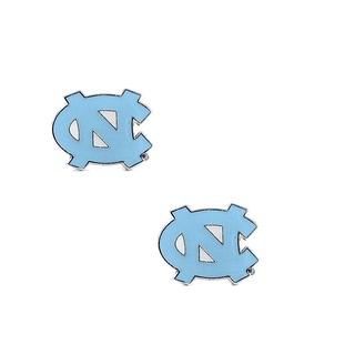 NCAA North Carolina Tarheels Logo Stud Earrings