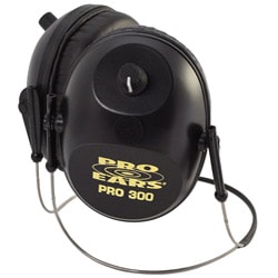 Pro 300 NRR 26 Black Behind the Head Ear Muffs-Image