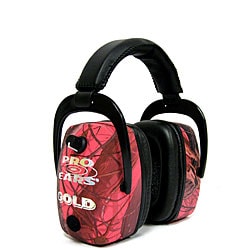 Pro Mag Gold NRR 33 Pink RealTree Camo Earmuffs (WWP)-Image