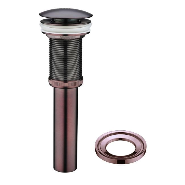VIGO Vessel Sink Pop-up Drain and Mounting Ring - 12745309 - Overstock ...